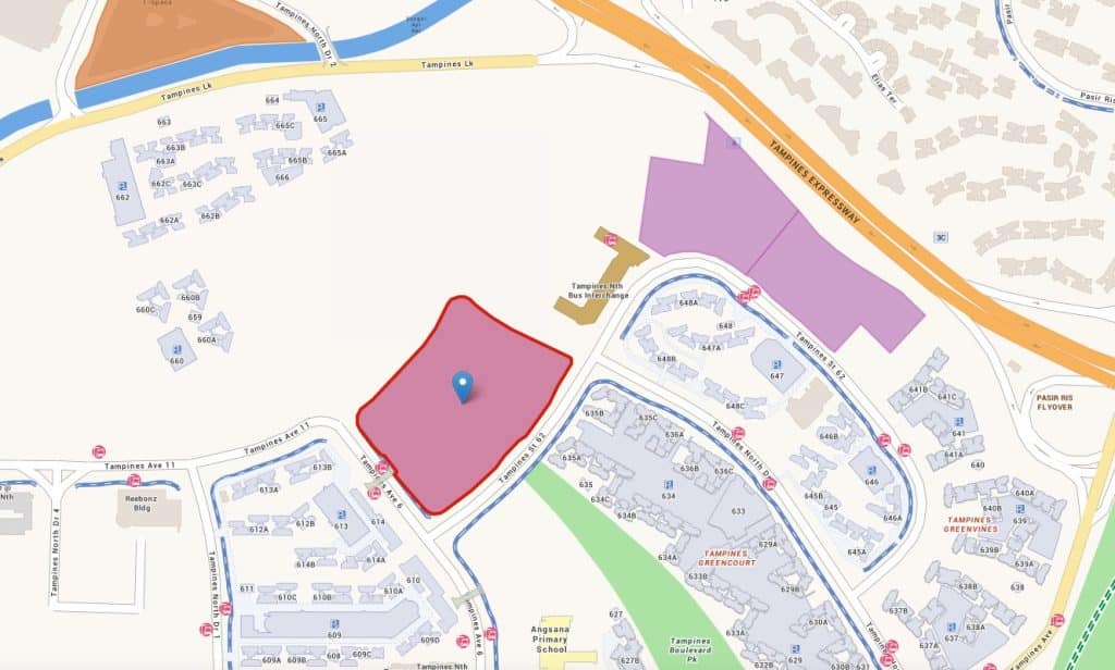 parktown residence location map